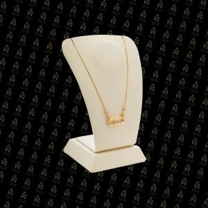 عقد المسيكا ذهب عيار 18